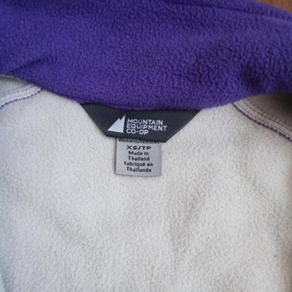 MEC Fleece Jacket Size XS - Picture 9 of 9